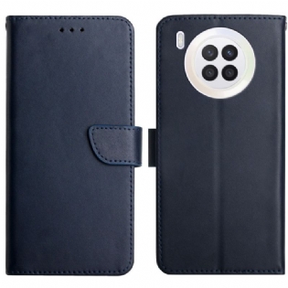 Flip Cover Huawei Nova 8i Ægte Nappa Læder