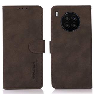 Flip Cover Huawei Nova 8i Khazneh Fashion Læder Effekt