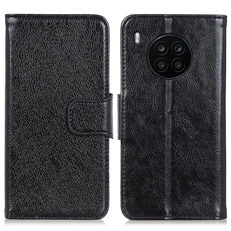 Flip Cover Huawei Nova 8i Split Nappa Læder