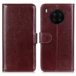 Læder Cover Huawei Nova 8i Frossen Finesse