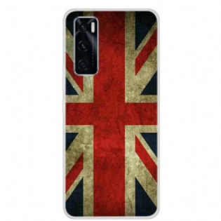 Cover Vivo Y70 Engelsk Flag