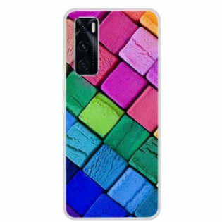 Mobilcover Vivo Y70 Farvede Terninger