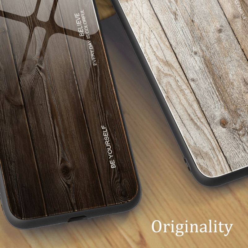 Cover Samsung Galaxy A15 5g Hærdet Glas Træ Design