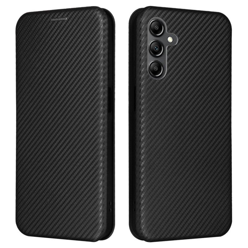 Flip Cover Samsung Galaxy A15 5g Klassisk Kulfiber