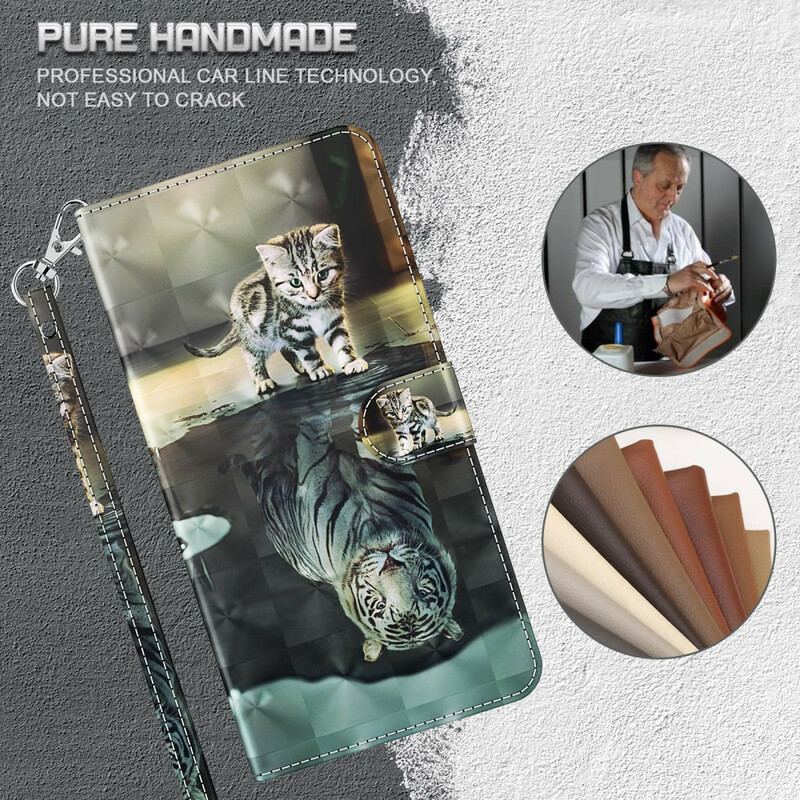 Flip Cover Xiaomi Redmi Note 9 Pro 5G Ernest The Tiger