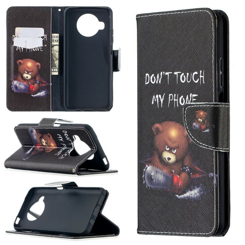 Flip Cover Xiaomi Redmi Note 9 Pro 5G Farlig Bjørn