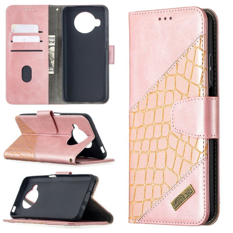Flip Cover Xiaomi Redmi Note 9 Pro 5G Krokodilleskind