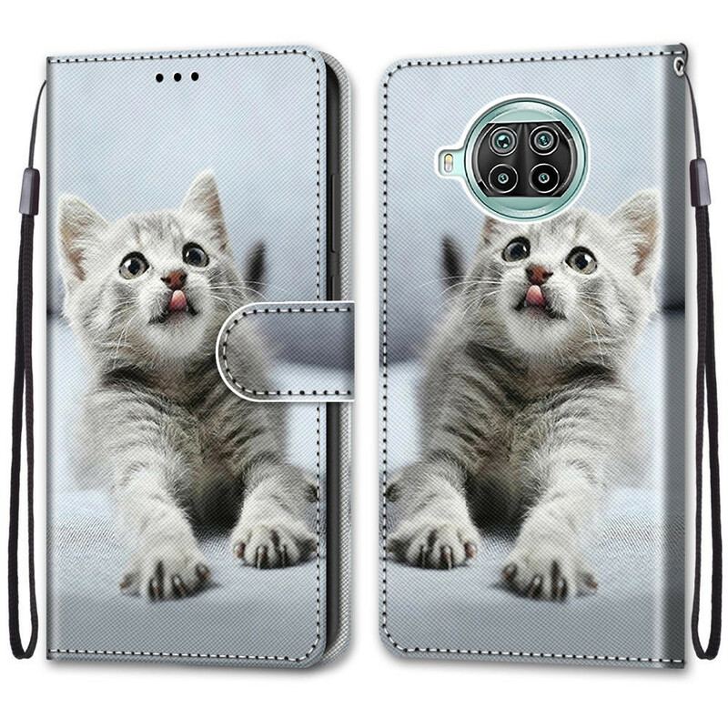Flip Cover Xiaomi Redmi Note 9 Pro 5G Med Snor Strappy Killing