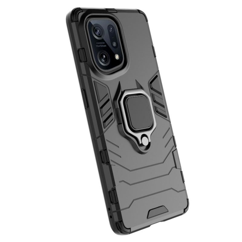 Cover Oppo Find X5 Ring Resistent