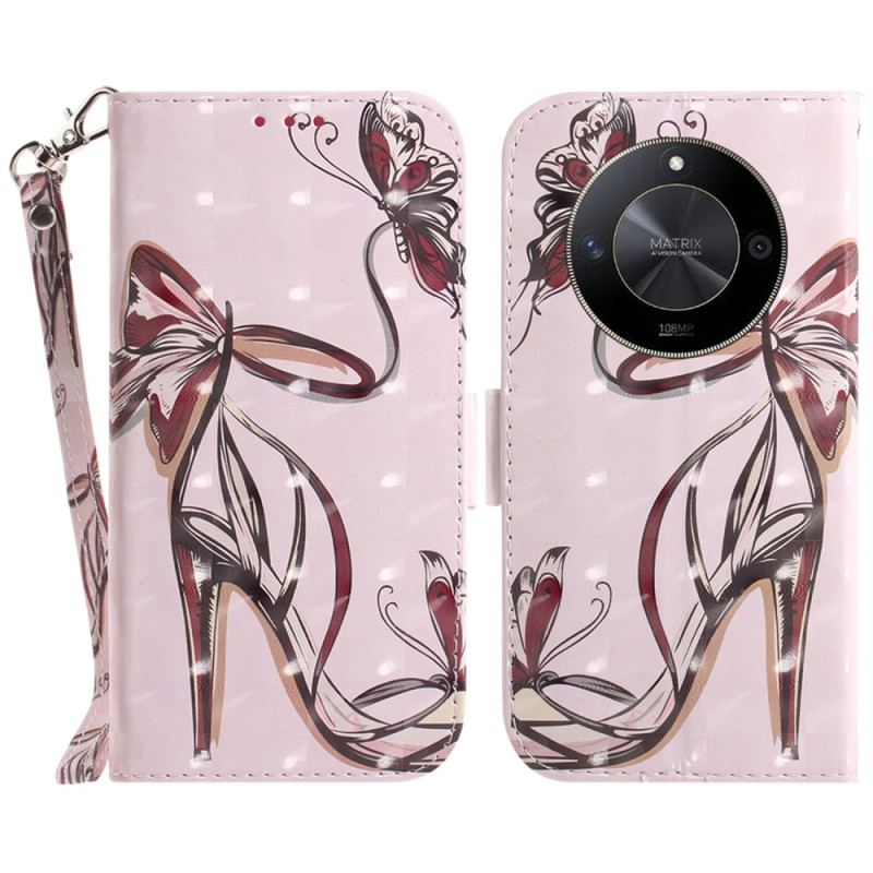 Flip Cover Honor X9b / Magic 6 Lite Strappy Pumpe