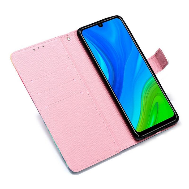 Flip Cover Huawei P Smart 2020 Stop Aldrig Med At Drømme