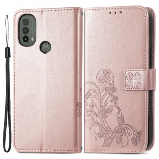 Flip Cover Moto E40 / E30 / E20 Firkløver