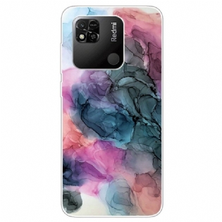 Cover Xiaomi Redmi 10A Akvarel Marmor