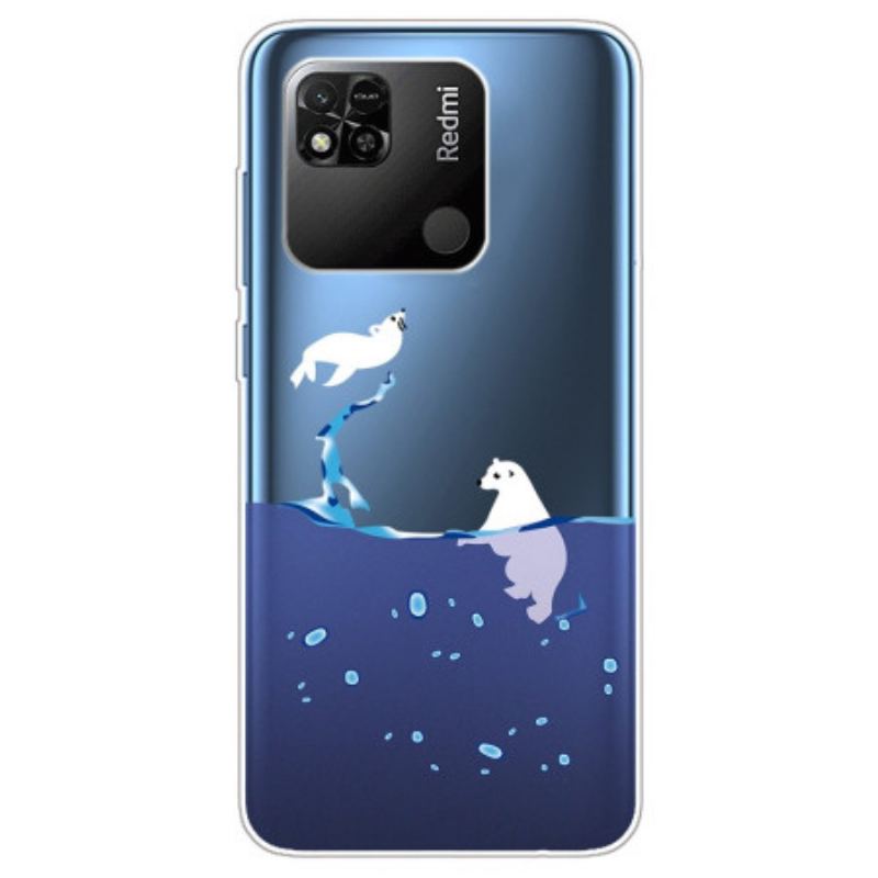 Cover Xiaomi Redmi 10A Gennemsigtige Havspil