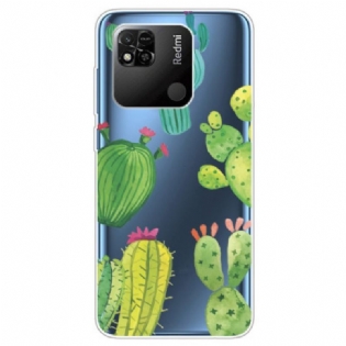 Cover Xiaomi Redmi 10A Sømløs Kaktus