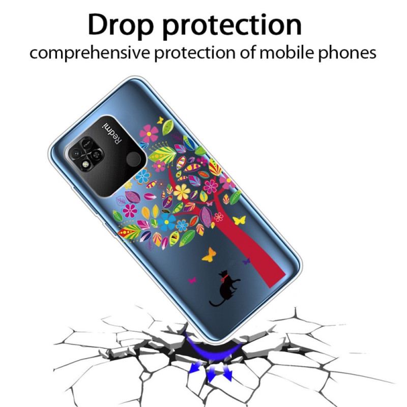 Cover Xiaomi Redmi 10A Sømløst Farverigt Træ