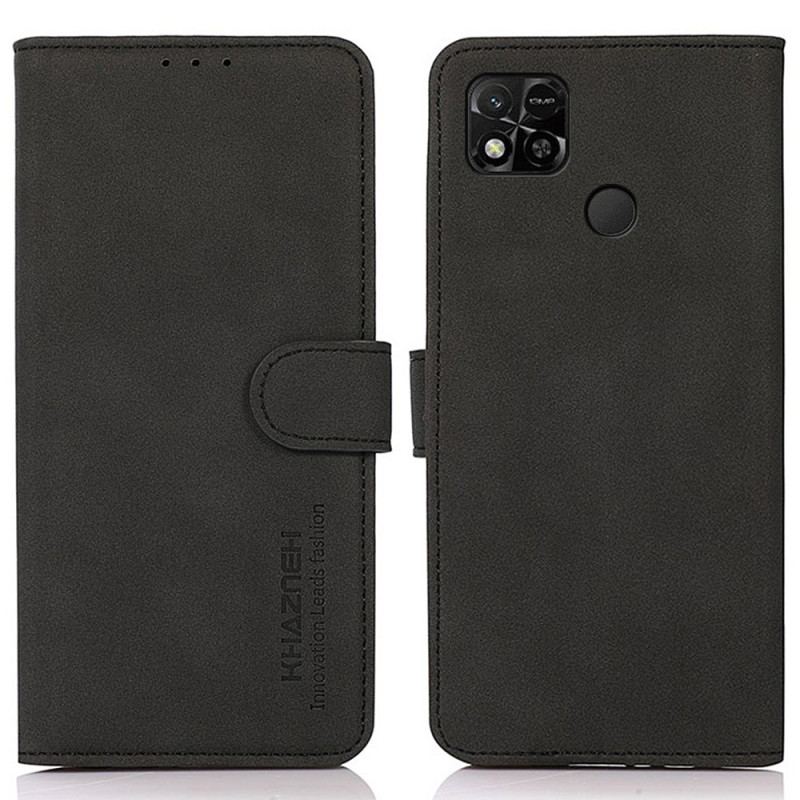 Flip Cover Xiaomi Redmi 10A Khazneh Fashion Læder Effekt