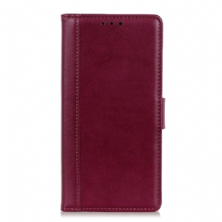 Flip Cover Xiaomi Redmi 10A Læder Effekt