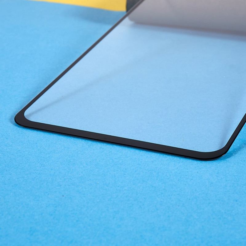Xiaomi Redmi 10A Skærmbeskytter I Hærdet Glas. Sorte Konturer