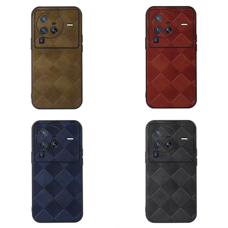 Cover Vivo X80 Pro Vævet Stil
