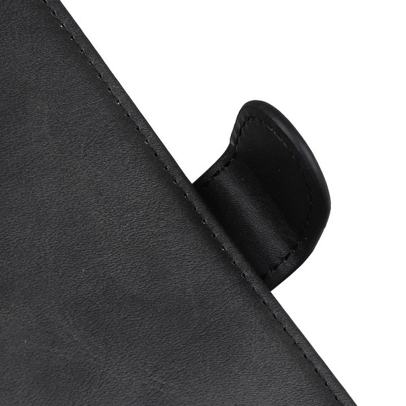 Flip Cover Vivo X80 Pro Mat Imiteret Læder