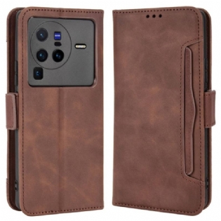 Flip Cover Vivo X80 Pro Multi-kort