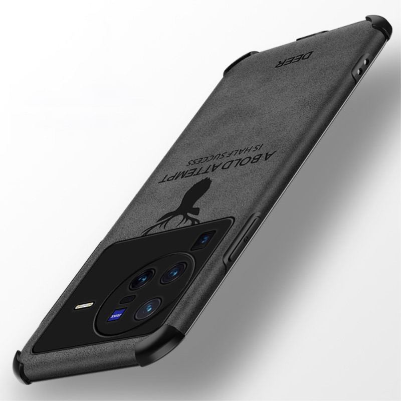Mobilcover Vivo X80 Pro Hjorte I Imiteret Læder