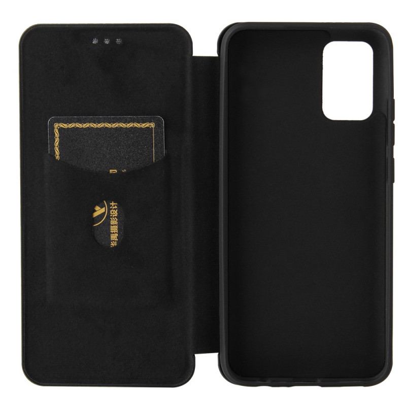 Cover Samsung Galaxy A03s Flip Cover Kulfiber