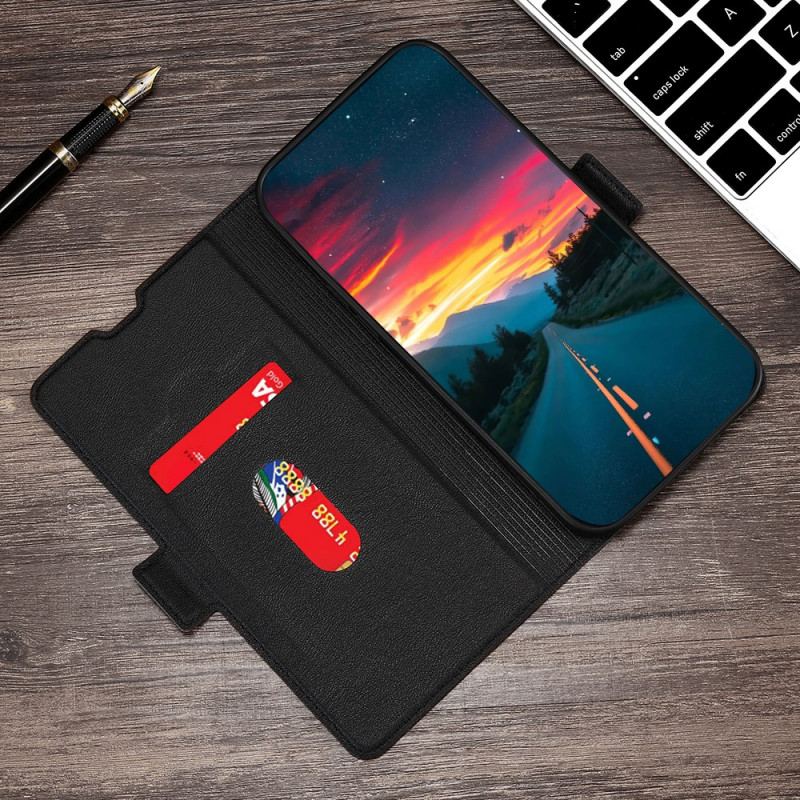 Cover Samsung Galaxy A03s Flip Cover Vintage Læder Stil