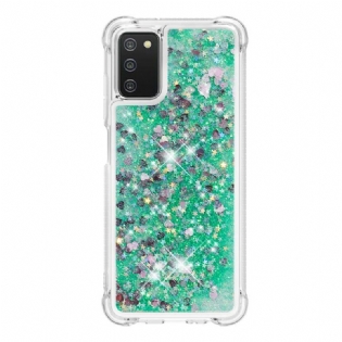 Cover Samsung Galaxy A03s Ønsker Pailletter