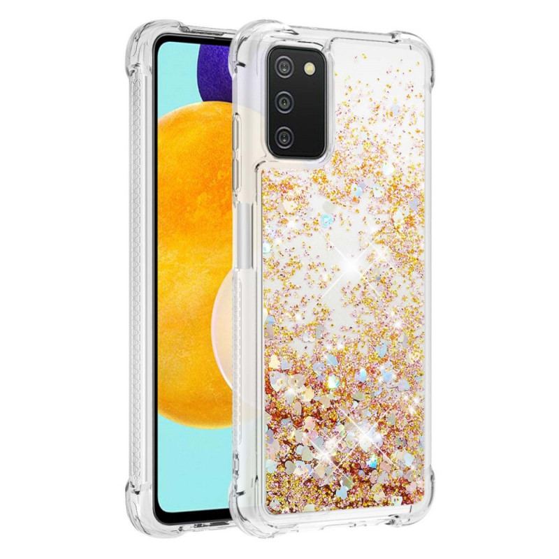 Cover Samsung Galaxy A03s Ønsker Pailletter
