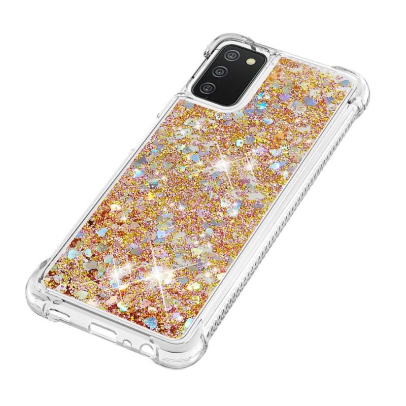 Cover Samsung Galaxy A03s Ønsker Pailletter