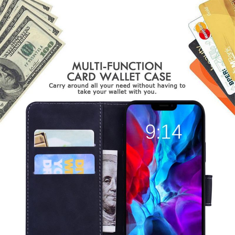 Flip Cover Samsung Galaxy A03s Skin-touch Butterfly