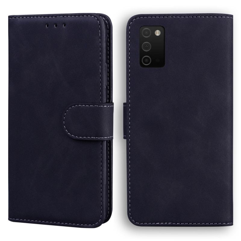 Flip Cover Samsung Galaxy A03s Vintage Couture Læderstil