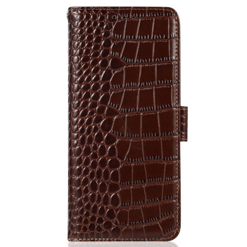 Flip Cover OnePlus 10T 5G Crocodile Style Rfid