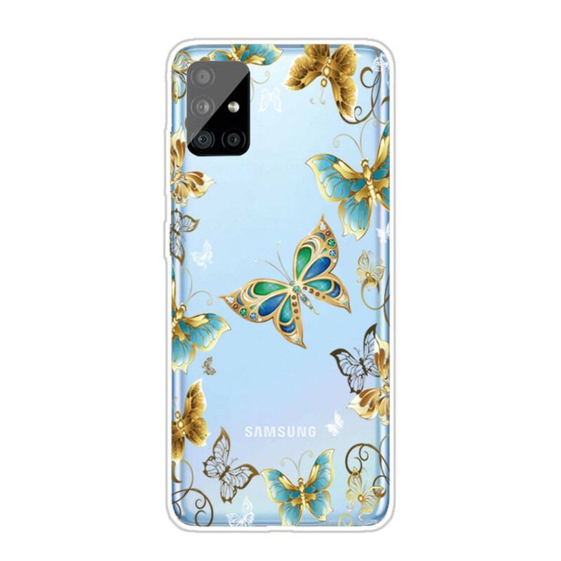 Cover Samsung Galaxy A31 Flugt Af Sommerfugle