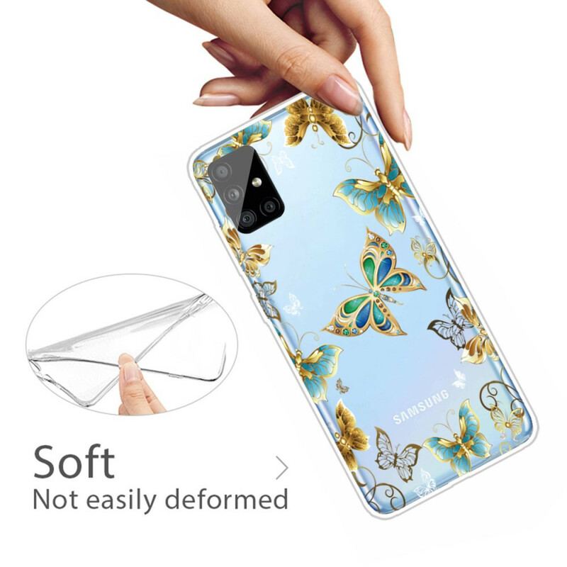 Cover Samsung Galaxy A31 Flugt Af Sommerfugle