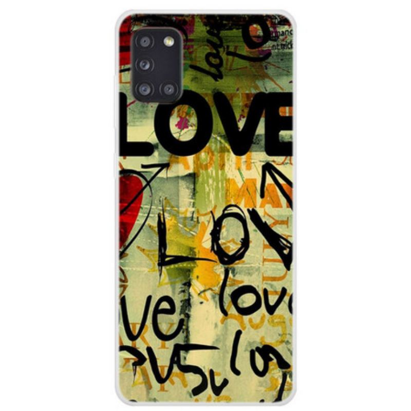 Cover Samsung Galaxy A31 Kærlighed Og Kærlighed