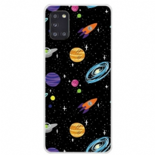 Cover Samsung Galaxy A31 Planet Galaxy