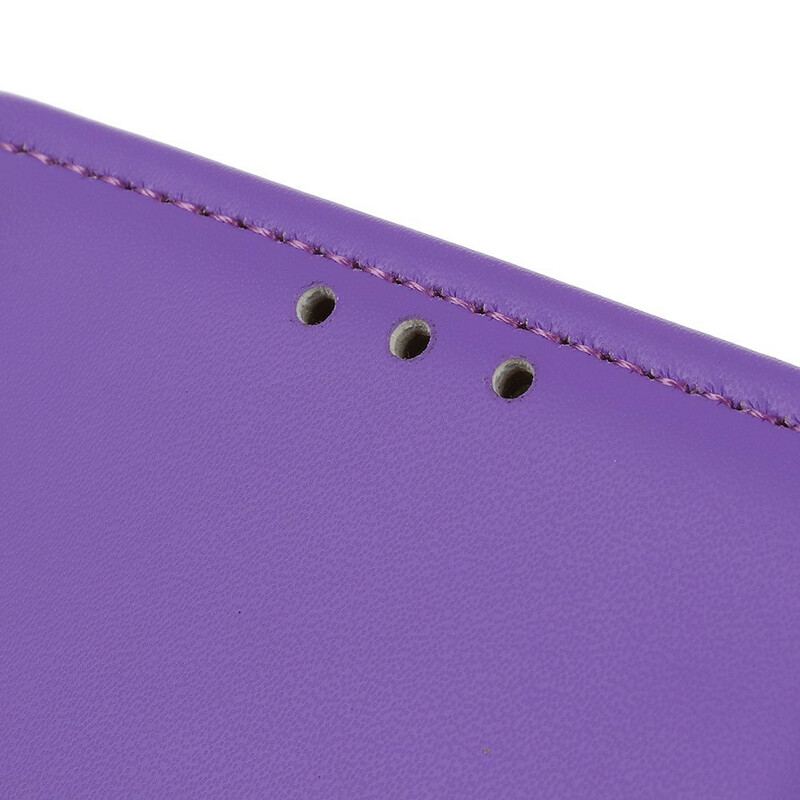 Flip Cover Samsung Galaxy A31 Almindeligt Imiteret Læder