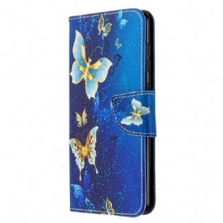 Flip Cover Samsung Galaxy A31 Sommerfugle Konger