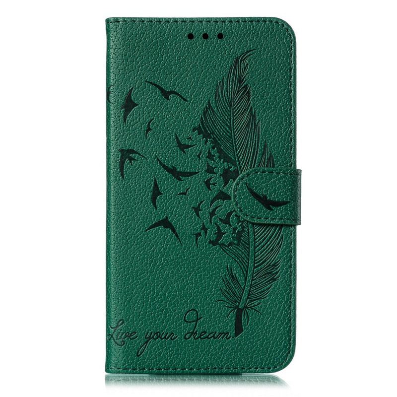 Læder Cover Samsung Galaxy A31 Kunstlæder Lev Din Drøm