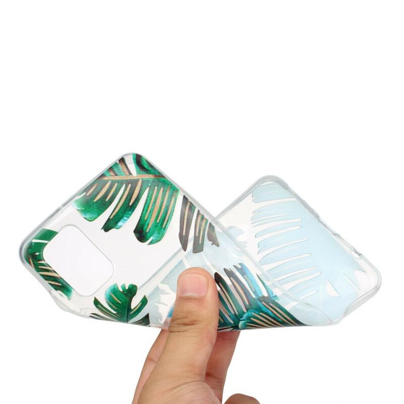 Mobilcover Samsung Galaxy A31 Sømløse Grønne Blade