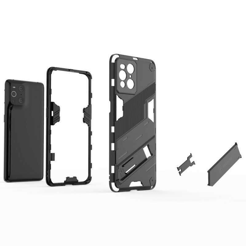 Cover Oppo Find X3 Pro Håndfri To-positions Aftagelig Stander