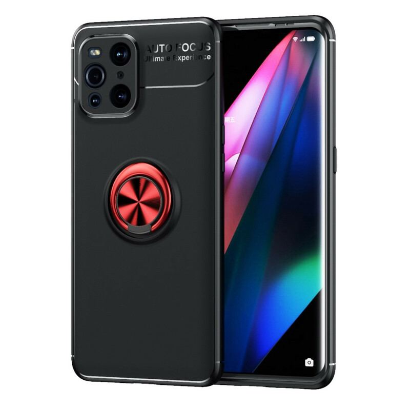 Cover Oppo Find X3 Pro Roterende Ring