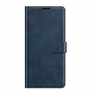 Flip Cover Oppo Find X3 Pro Slank Ekstrem Lædereffekt