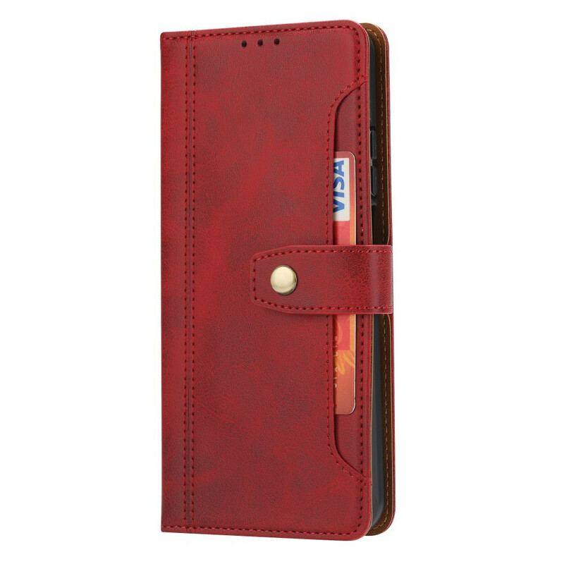 Flip Cover Huawei P Smart 2021 Forreste Kortholder Med Rem