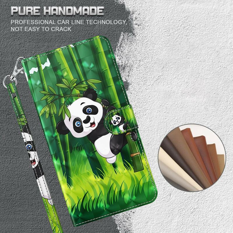 Flip Cover Huawei P Smart 2021 Panda Og Bambus