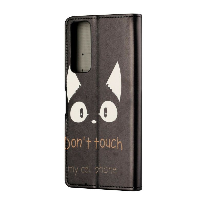 Flip Cover Huawei P Smart 2021 Tryk På Min Mobiltelefon