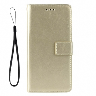 Læder Cover Huawei P Smart 2021 Prangende Kunstlæder
